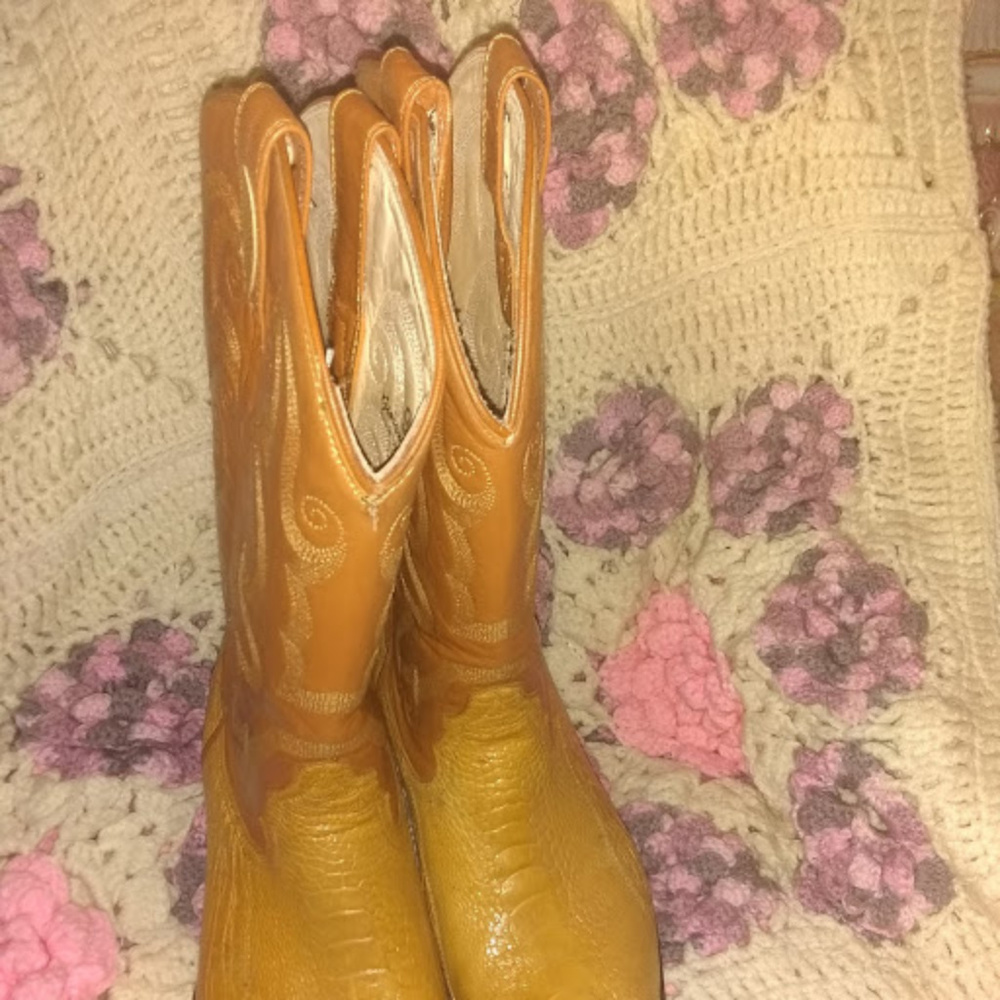 Giorgio Cosani Cowboy Boots -Butter